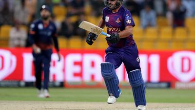 Asif Khan (Deccan Gladiators) - 1 match, 25 runs, strike-rate 147.05. Chris Whiteoak / The National
